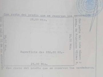 Terreno en Venta Plano Colonia Paraiso Cordoba, Ver. $ 875,000.=
