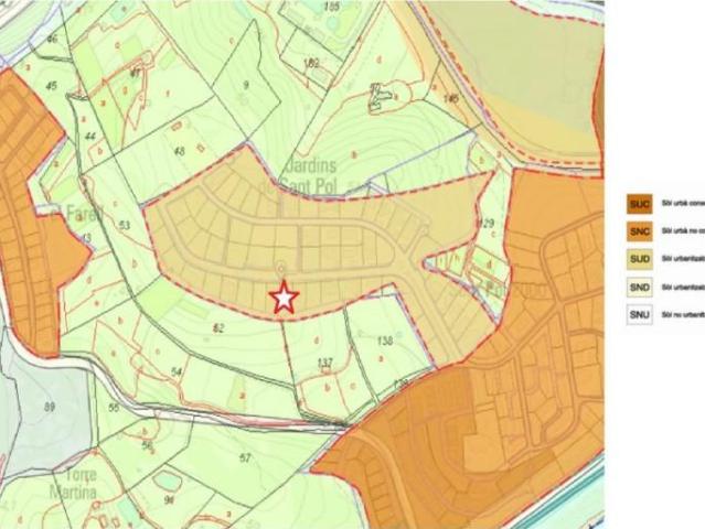 Terreno en venta Sant Pol de Mar