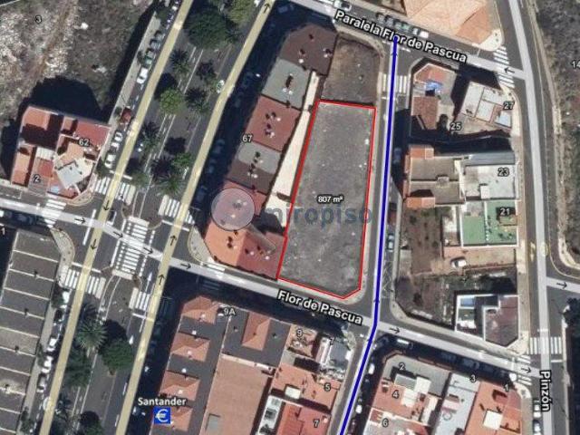 Terreno en venta Santa Cruz de Tenerife