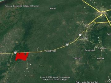TERRENO EN VENTA TETIZ YUCATAN, SOBRE CARRETERA