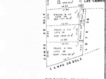 Terreno en venta, 1071 m2 en Lomas de Lourdes