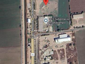 Terreno en VENTA, 1.6 HAS UBICADAS EN LA SALIDA NORTE DE HUATABAMPO SONORA
