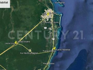 Terreno en VENTA. 2000 m2. Ruta de los Cenotes. Xul Ha, Leona Vicario, Q. Roo