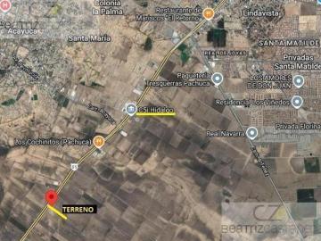 TERRENO EN VENTA 33.8 M DE FRENTE SOBRE CARRETERA MEXICO PACHUCA A LA ALTURA DE ACAYUCA ANTES D