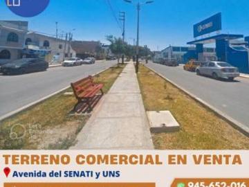 TERRENO ESQUINA CERCA SENATI y UNS NUEVO CHIMBOTE