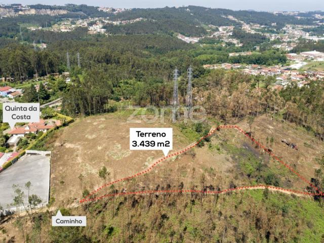 Terreno florestal com capacidade construtiva Santa Maria da Feira