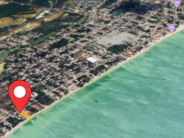 TERRENO FRENTE AL MAR EN CELESTÚN | 20 METROS DE PLAYA | PROPIEDAD PRIVADA