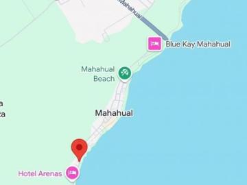 Terreno Frente al Mar en Venta Mahahual Cerca de Hotel Arenas