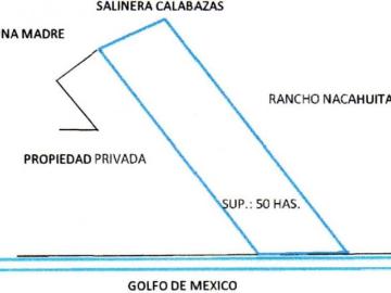 Terreno frente al mar, muy cerca de la laguna Madre!
