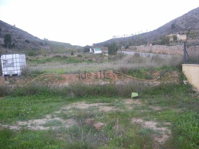 Terreno, Hondón de las Nieves