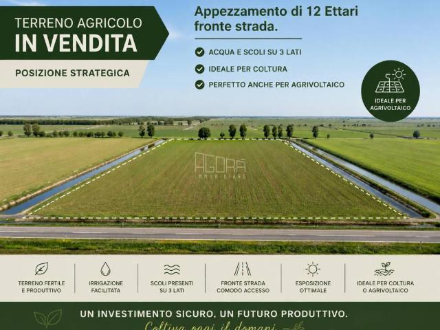 Terreno in vendita a Giacciano con Baruchella RO
