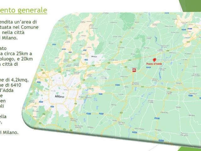 Terreno in vendita a Pozzo d'Adda MI