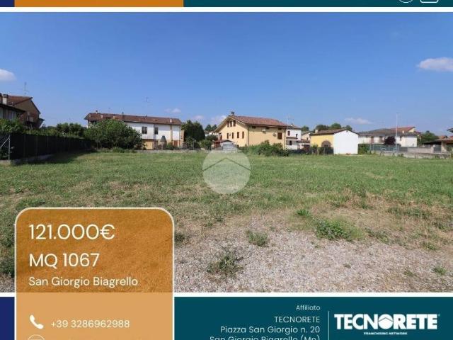 Terreno in vendita a San Giorgio Bigarello MN