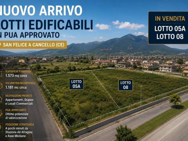 Terreno in vendita a San Felice a Cancello CE