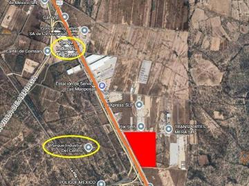 Terreno Industrial /Comercial de 1 Ha a 14 Ha Carr. 57 SLP