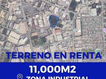 TERRENO INDUSTRIAL DE 11,000 mts2