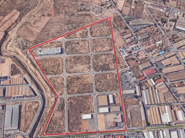 Terreno Industrial En Alicante Junto a La carretera de Ocaña Polígono 5 UA