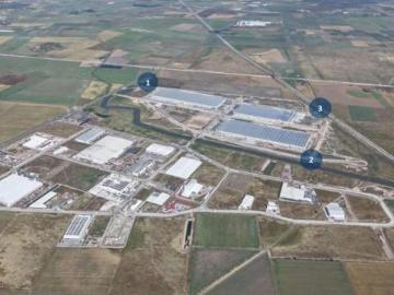 Terreno industrial en venta de 5.5 y 3.25 has en Hidalgo Platah