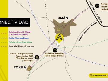 Terreno Industrial en venta en Uman, Yucatán Ascende