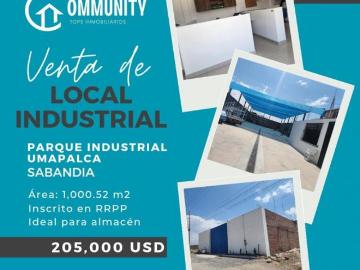 TERRENO INDUSTRIAL EN VENTA PARQUE INDUSTRIAL UMPALCA SABANDÍA