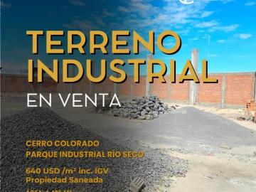 TERRENO INDUSTRIAL EN VENTA RIO SECO CERRO COLORADO