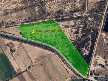 TERRENO INDUSTRIAL EN VENTA VILLA DE REYES SAN LUIS POTOSI, SUP. 4.96 HECTAREAS
