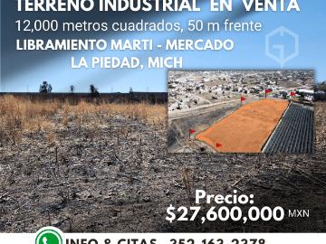 Terreno industrial o comercial