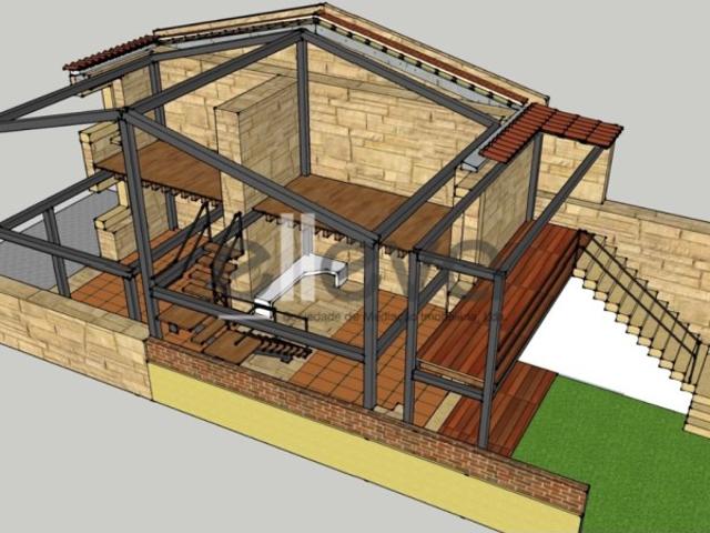 Terreno para construção com projecto de arquitectura aprovado