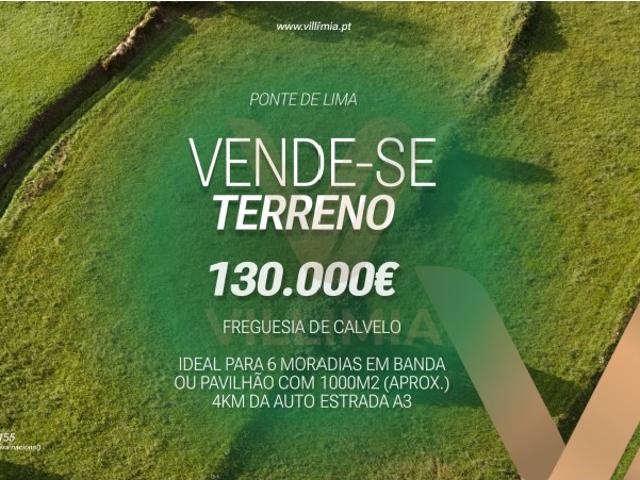 Terreno para Construção 1740m² | Calvelo Ponte de Lima