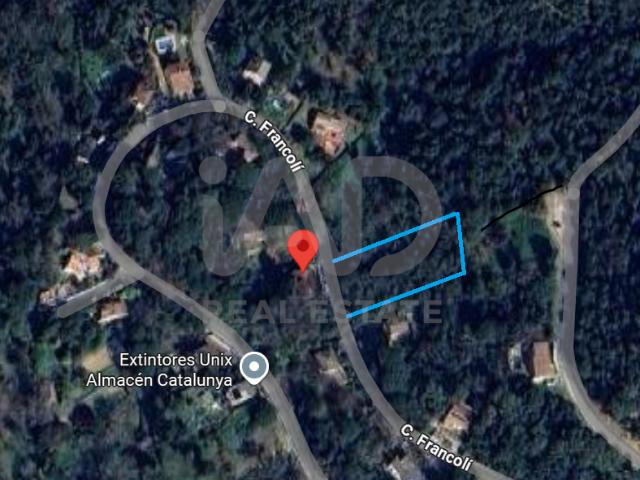 Terreno para construir 1272 m2
