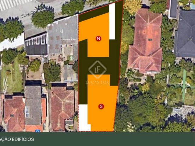 Terreno para a construção de dois edifícios, com possibilida. 552m² Matosinhos e leça da palmeira