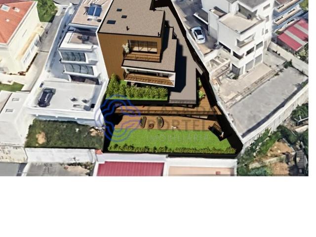 Terreno para venda com projeto de habitação multifamiliar Baguim do Monte