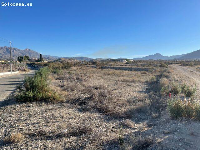 Terreno Parcela 1000 1500m2 en Abanilla para hacer un chalet de hasta 300m2