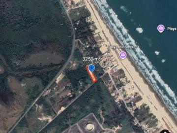 Terreno Playa Venta 3250m2 en Casa de Se?ales, Tuxpan, Ver