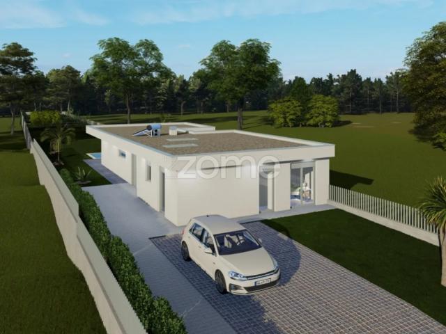Terreno | Projeto aprovado para uma casa de 3 quartos | Piscina | 1500m2