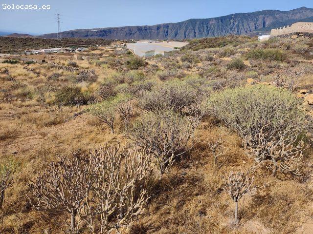Terreno rústico agrario de 1.565 m2 en Malpaís, Candelaria