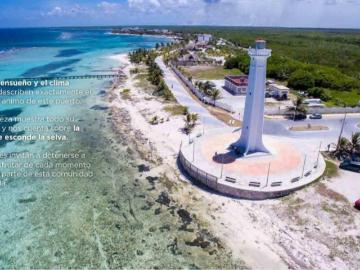 Terreno Residencial a solo 3 kms hacia la Playa en Mahahual con amenidades