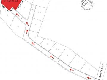 Terreno Residencial de 461 m2 en Tepepan, Xochimilco, CDMX