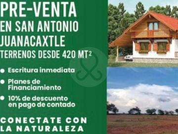 Terreno residencial en venta en Rancho o rancheria Juanacaxtle