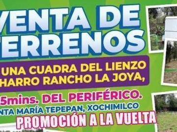 Terreno residencial, Xochimilco