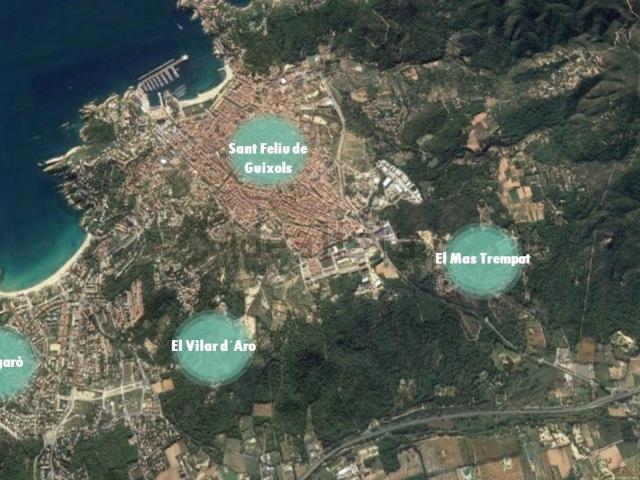 Terreno, Sant Feliu de Guíxols