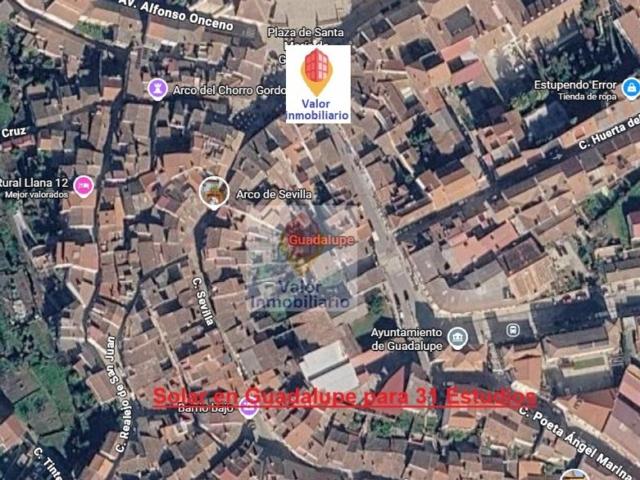 Terreno / Solar de 1600 m2 en venta Guadalupe, Murcia, Provincia de Murcia