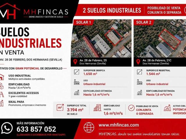 Terreno / Solar de 165 m2 Dos Hermanas, Andalucía
