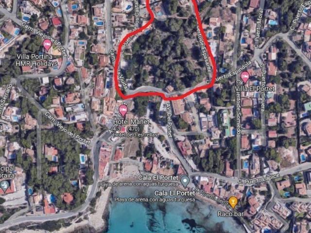 Terreno / Solar de 1153 m2 en venta Moraira, Comunidad Valenciana