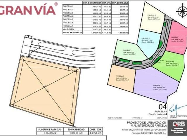 Terreno / Solar de 751 m2 Logroño, La Rioja