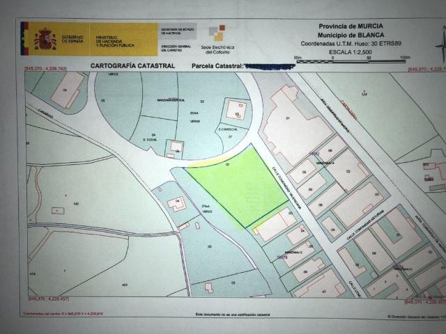 Terreno / Solar en venta Blanca, Murcia