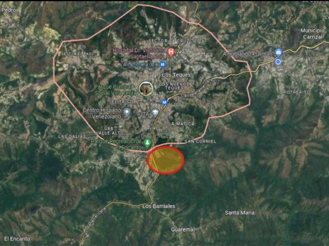 Terreno / Solar en venta Carrizal, Venezuela