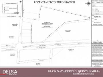 Terreno / Solar en venta Hermosillo, Estado de Sonora