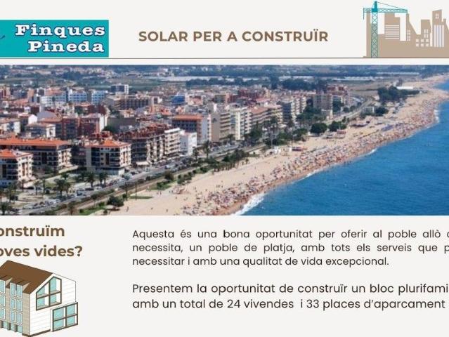 Terreno / Solar Pineda, Cataluña