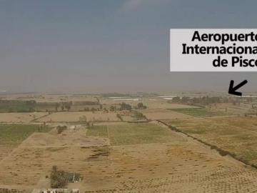 Terreno ubicado a 3 Km. del Aeropuerto De Pisco